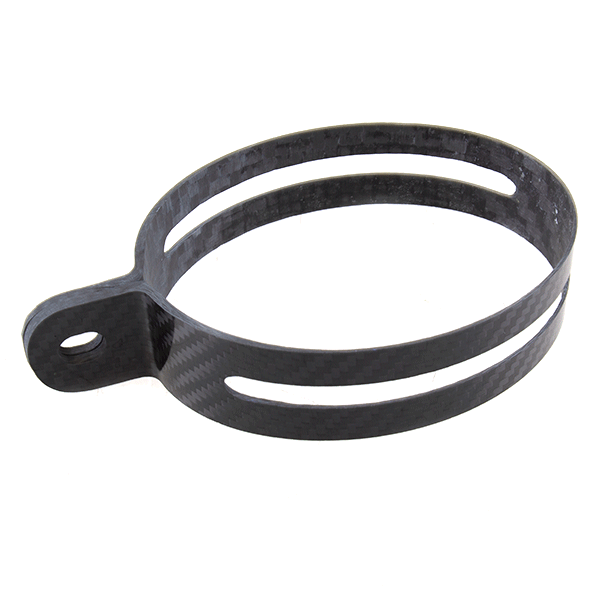 Lextek Carbon Effect Exhaust Silencer Strap Oval