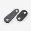 Lextek Black Stainless Steel Exhaust Fitting Kit