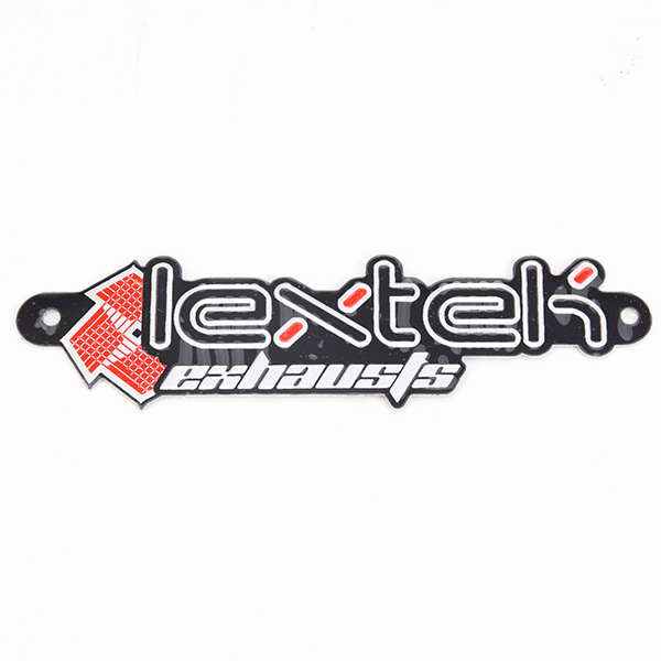 Lextek Silencer Logo Plate (Rivet Type)