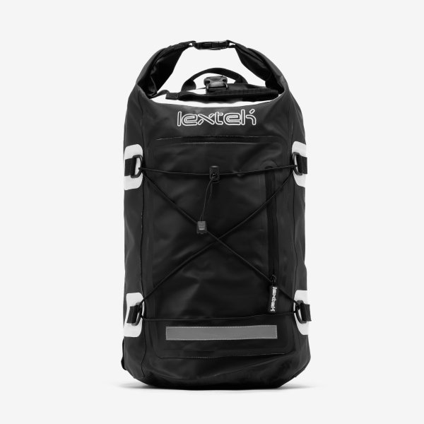 Lextek Waterproof Dry Bag Backpack 30Litre Black