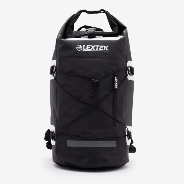 Lextek Waterproof Dry Bag Backpack 30Litre Black