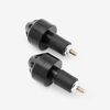 Lextek Universal Weighted Handlebar Ends Black
