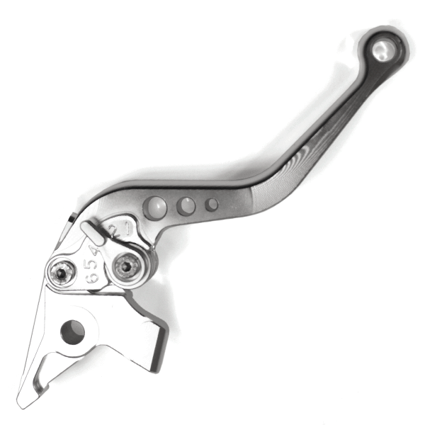 Lextek CNC Brake Lever F-44 Short Silver