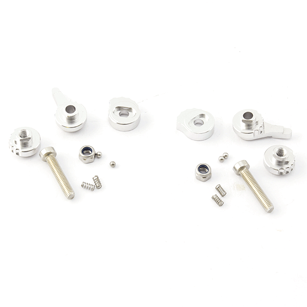 Lextek Silver CNC Adjusters (Pair)