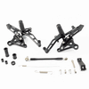 Lextek Black Rear Sets for HONDA MSX125 (13-15)