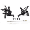 Lextek Black Rear Sets for Kawasaki Z1000 (11-18) SX (14-18)