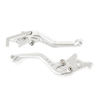 Lextek CNC Brake & Clutch Lever Set F-25 / H-17 Short Silver