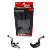 Lextek CNC Brake & Clutch Lever Set X-2 / S-13 Short Black