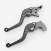 Lextek CNC Brake & Clutch Lever Set F-18 / S-13H Short Black