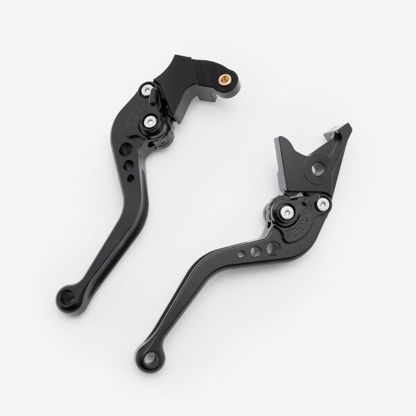 Lextek CNC Brake & Clutch Lever Set F-18 / S-13H Short Black