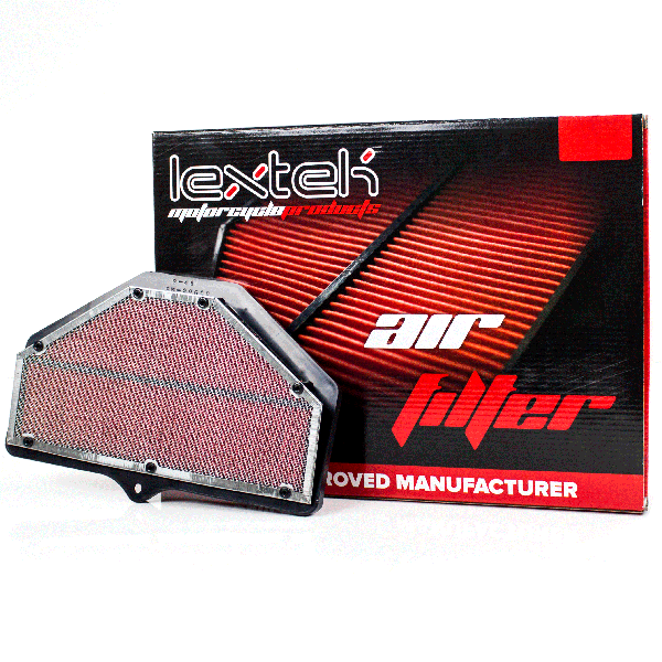 Lextek Air Filter Element for HFA3616, Suzuki 13780-29G00