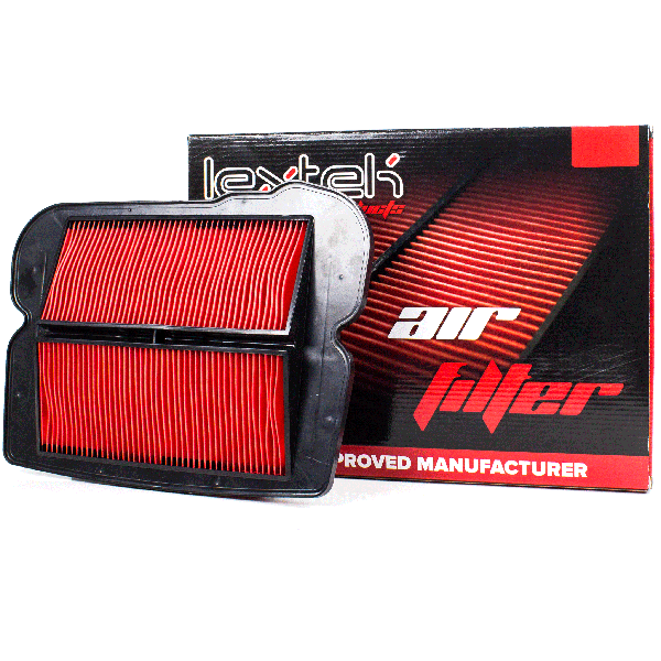 Lextek Air Filter Element for HFA1912, Honda 17205-MN5-003