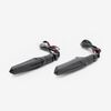 Lextek Motorcycle/Scooter Sequential Matt Black LED Indicators