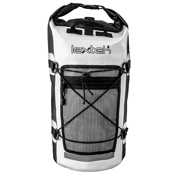 Lextek Dry Bag Waterproof Backpack 30Litre White