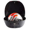 Lextek Motorcycle/Scooter Luggage Top Box 42Litre with Top Rack