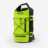 Lextek Waterproof Dry Bag Backpack 30Litre for Motorcycle Black/Fluorescent Yellow