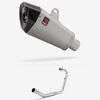 Lextek Matt Stainless Steel XP10 210mm Exhaust System for Lexmoto ZSX-R 125