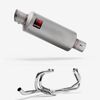 Lextek Matt Stainless Steel GP1 240mm Exhaust System for Honda VFR 800 (98-01)