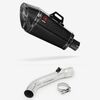 Lextek Carbon Fibre XP8C 210mm Exhaust with Link Pipe for Honda VFR 800 (97-01)