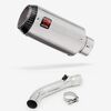 Lextek Matt Stainless Steel CP1 150mm Exhaust with Link Pipe for Honda VFR 800 (98-01)