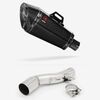 Lextek Carbon Fibre XP8C Exhaust 210mm with Link Pipe for Honda NC700/X (12-13) NC750/X (14-24)