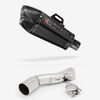 Lextek Carbon Fibre XP13C Exhaust 210mm with Link Pipe for Honda NC700/X (12-13) NC750/X (14-24)