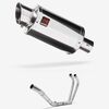 Lextek Stainless Steel YP4 Stubby Exhaust System 200mm for Yamaha YZF R3 (15-18)