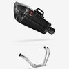 Lextek XP8C Carbon Fibre Exhaust System 210mm for Yamaha MT-03 (16-) & YZF R3 (15-)