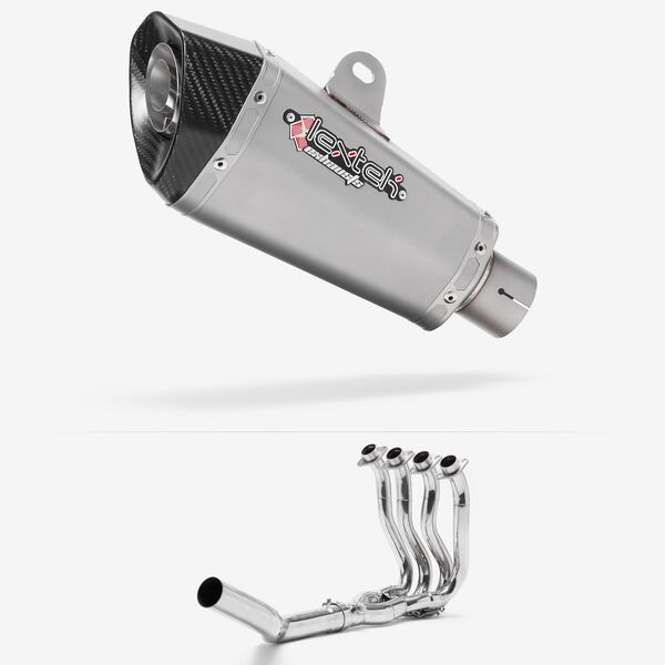 Lextek Stainless Steel XP10 Matt Exhaust System 210mm for Suzuki GSXR 600/750 (06-10)