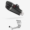Lextek Carbon Fibre XP13C 210mm Exhaust System for Suzuki GSXR 600/750 (06-10)