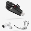 Lextek Carbon Fibre XP13C 210mm Exhaust System for Kawasaki Z900 RS (17-24)