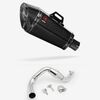 Lextek Carbon Fibre XP8C Exhaust 210mm with Link Pipe for KTM 390 Duke (13-16)