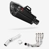 Lextek Carbon Fibre XP8C 210mm Exhaust with Link Pipe for Yamaha FZ1 (06-15)