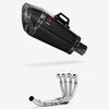 Lextek Carbon Fibre XP8C 210mm Low Level Exhaust System for Yamaha YZF R6 (17-22)
