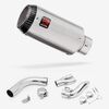 Lextek Matt Stainless Steel CP1 150mm Exhaust with Link Pipe for Honda CB1000R (08-17)