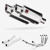 Lextek Stainless Steel YP4 Stubby Exhaust System 200mm for Suzuki GSX 1400 (01-04)
