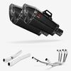 Lextek Carbon Fibre XP8C Exhaust System 210mm for Suzuki GSX 1400 (01-04)
