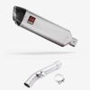 Lextek Stainless Steel VP1 Matt Exhaust 300mm with Link Pipe for Yamaha FZ1 (06-15)
