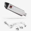 Lextek Matt Stainless Steel VP1 300mm Exhaust System for BMW G310 R / GS (16-24)