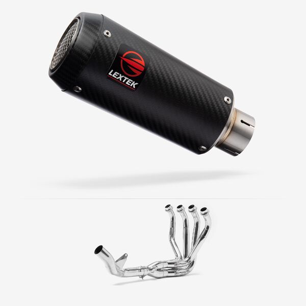 Lextek Carbon Fibre CP9C 180mm Single Sided for Kawasaki Z1000 (10-19)