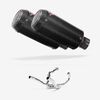 Lextek Carbon Fibre CP9C Exhaust System 180mm for SUZUKI SV1000 (03-07)