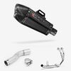 Lextek Carbon Fibre XP13C Exhaust System 210mm for Honda CMX500 Rebel (17-19)