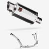 Lextek Stainless Steel YP4 Stubby Exhaust System 200mm for Honda CRF1000 Africa Twin (16-19)