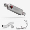 Lextek Matt Stainless Steel GP1 240mm Exhaust System