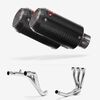 Lextek Carbon Fibre CP8C Full Exhaust System for Triumph Speed Triple 1050 (16-18)