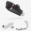 Lextek Carbon Fibre XP13C 210mm Exhaust System for Honda CB500X (16-18)