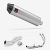 Lextek Brushed Stainless Steel RP1 400mm Exhaust System for Honda CB500X (16-18)