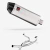 Lextek Brushed Stainless Steel RP2 300mm Exhaust System