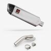Lextek Stainless Steel VP1 Matt Exhaust 300mm with Link Pipe for BMW S1000 RR (17-18)