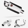 Lextek Stainless Steel YP4 Stubby Exhaust System 200mm for Honda VFR800 X Crossrunner (11-14)